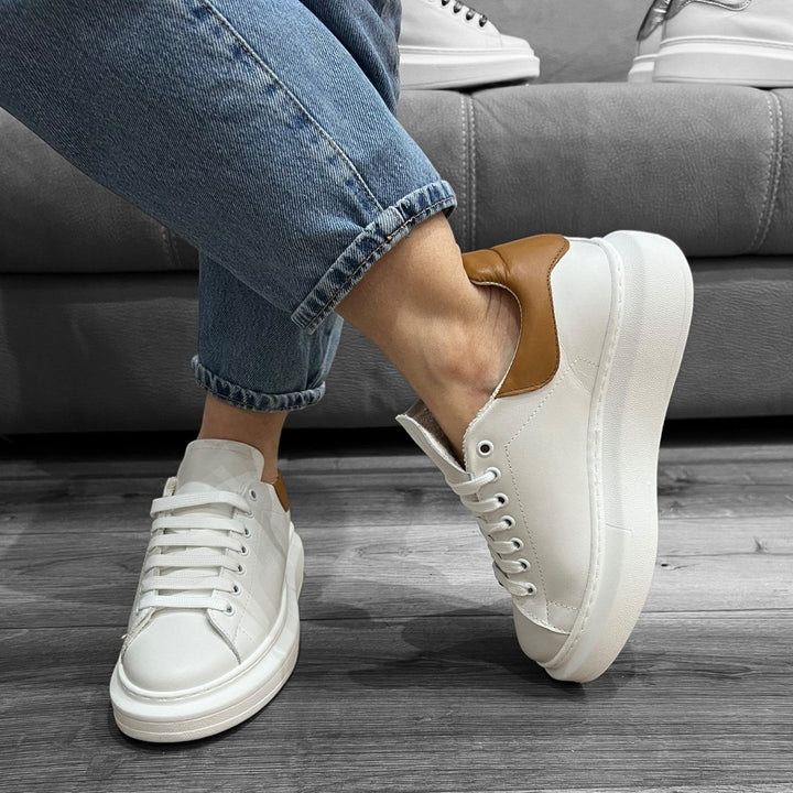 Sneakers Flamy Platform – Made In Italy Vera Pelle 7 Colori - PinUp Shoes