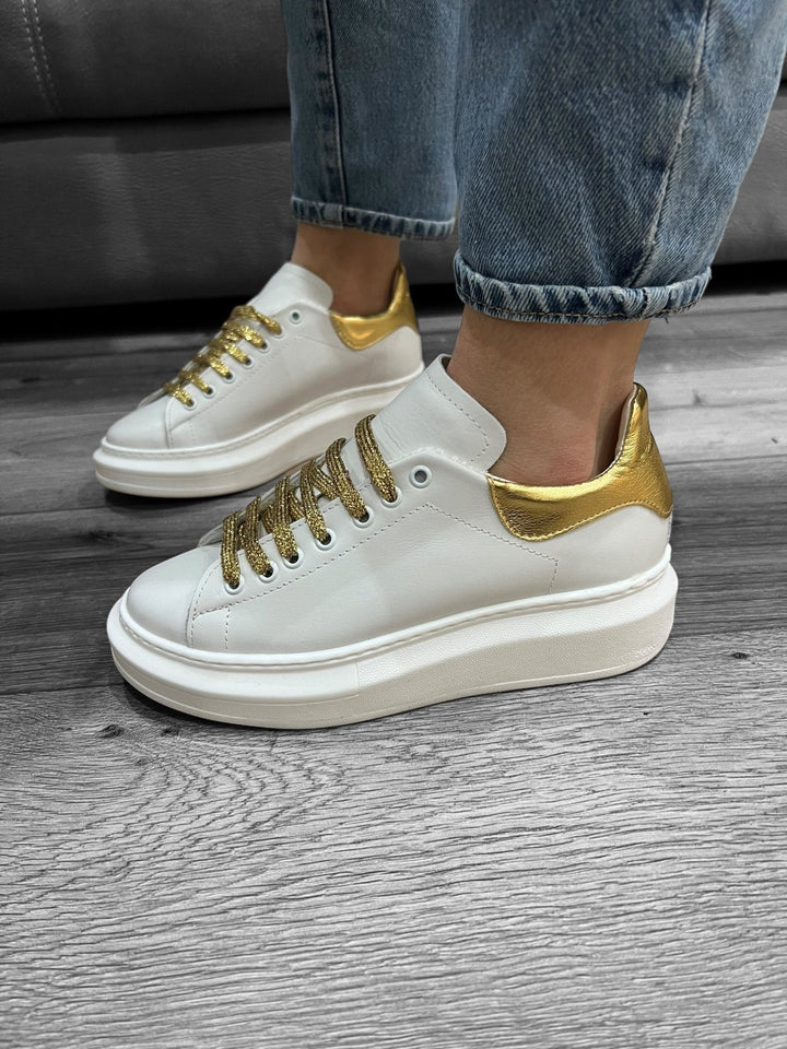 Sneakers Flamy Platform – Made In Italy Vera Pelle 7 Colori - PinUp Shoes