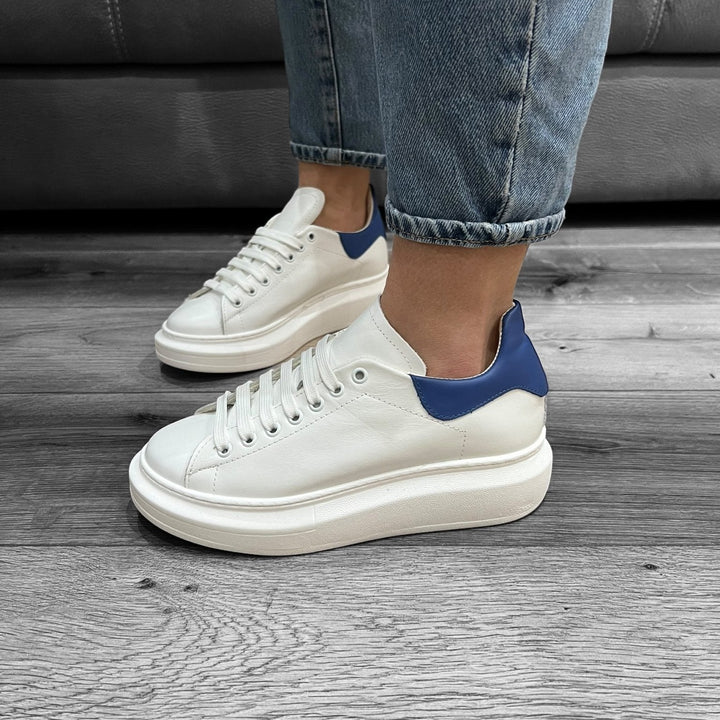 Sneakers Flamy Platform – Made In Italy Vera Pelle 7 Colori - PinUp Shoes