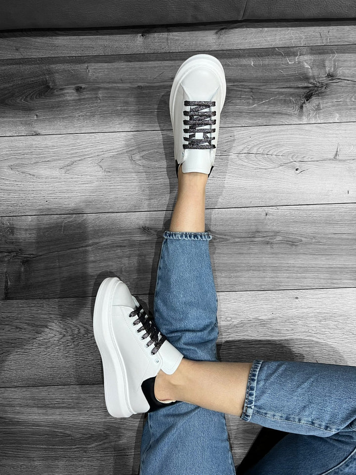 Sneakers Flamy Platform – Made In Italy Vera Pelle 7 Colori - PinUp Shoes