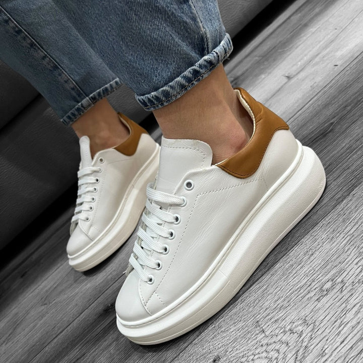 Sneakers Flamy Platform – Made In Italy Vera Pelle 7 Colori - PinUp Shoes