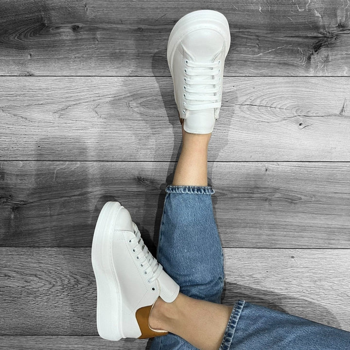 Sneakers Flamy Platform – Made In Italy Vera Pelle 7 Colori - PinUp Shoes