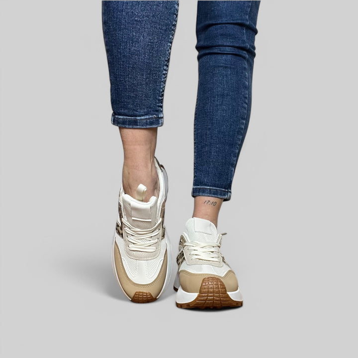 Sneakers Sandy Platform - Con Dettagli Animalier - PinUp Shoes