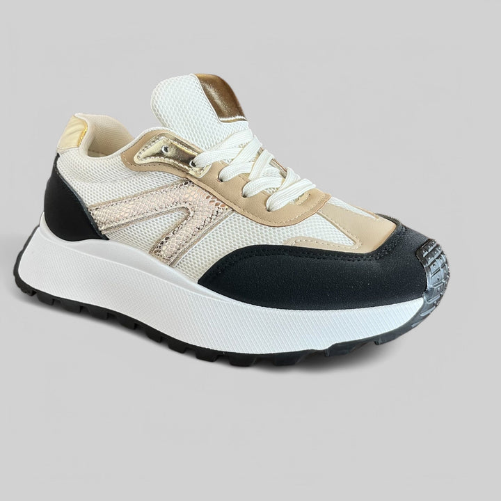 Sneakers Vale Platform Bicolore - Sporty - Chic - PinUp Shoes