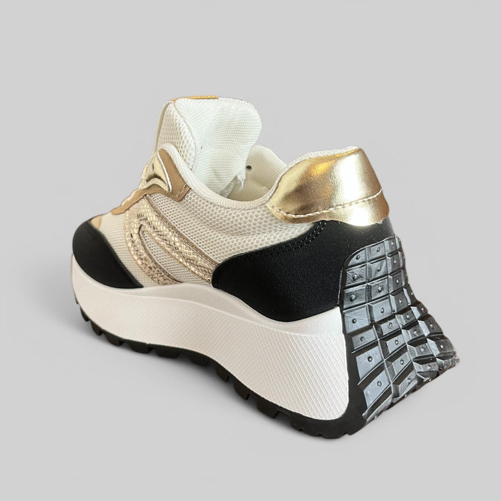 Sneakers Vale Platform Bicolore - Sporty - Chic - PinUp Shoes