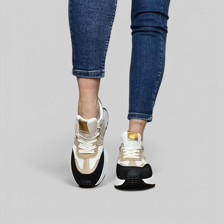 Sneakers Vale Platform Bicolore - Sporty - Chic - PinUp Shoes