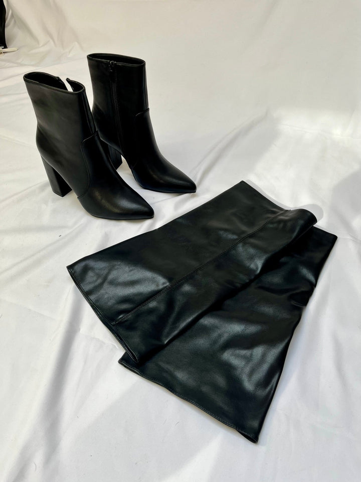 Stivale Lola 2 in 1 - Gambale Rimovibile - PinUp Shoes