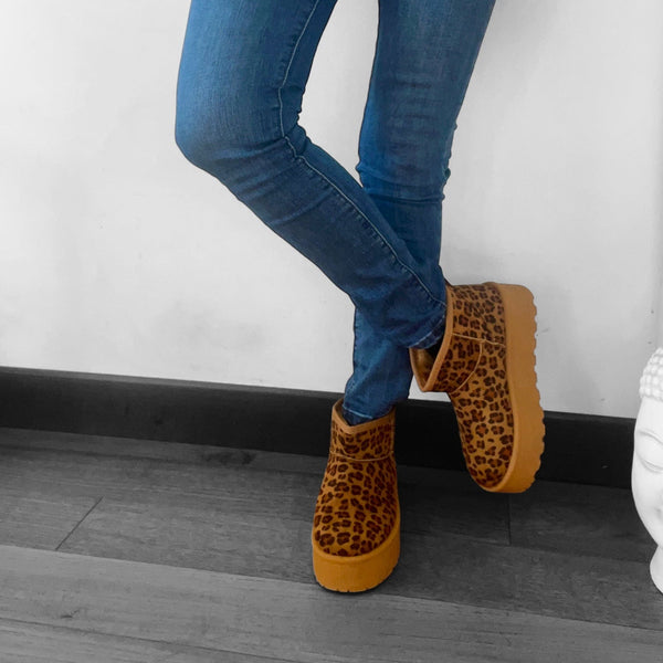 Stivaletti Leopardati - Urban Wild - PinUp Shoes
