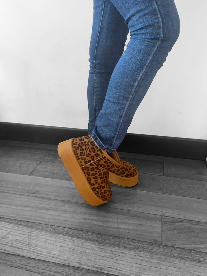 Stivaletti Leopardati - Urban Wild - PinUp Shoes