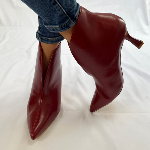 Stivaletti Madalen Basic – Tacco Rocchetto - PinUp Shoes