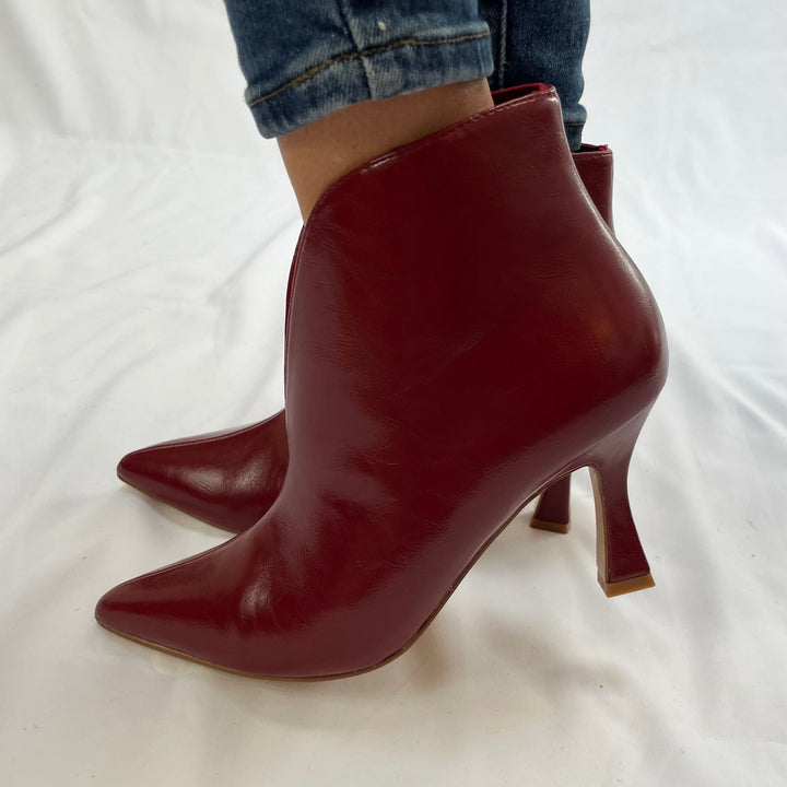 Stivaletti Madalen Basic – Tacco Rocchetto - PinUp Shoes