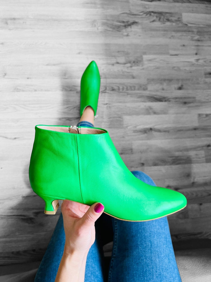 Stivaletti Margot 805 - Vera Pelle Made in Italy - PinUp Shoes