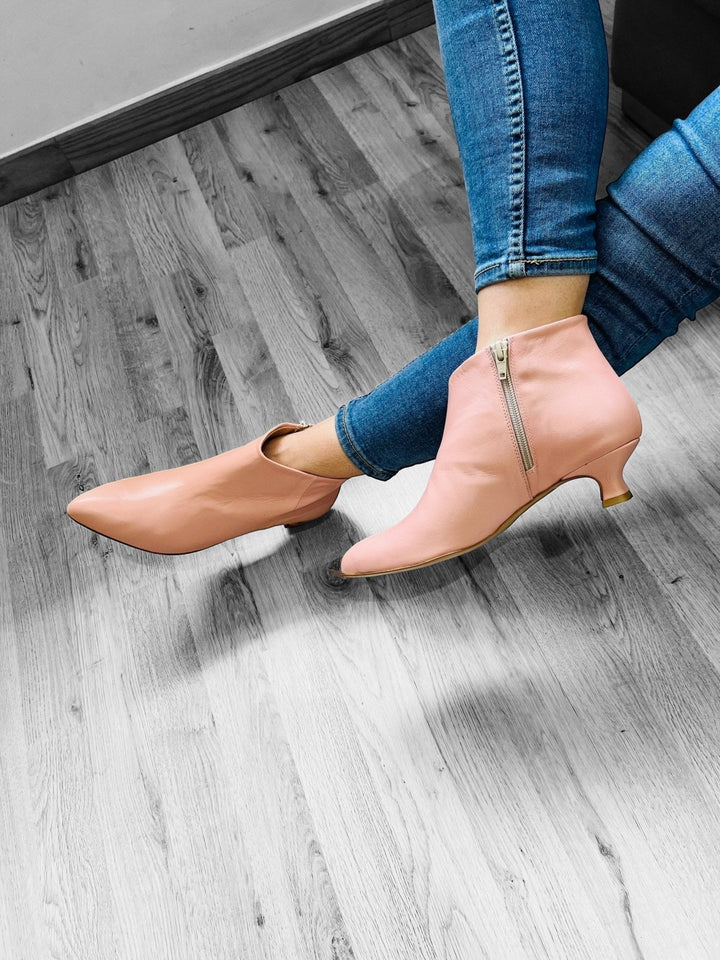 Stivaletti Margot 805 - Vera Pelle Made in Italy - PinUp Shoes