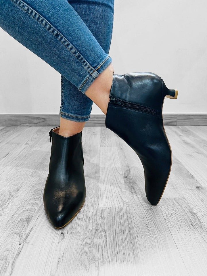 Stivaletti Margot 805 - Vera Pelle Made in Italy - PinUp Shoes