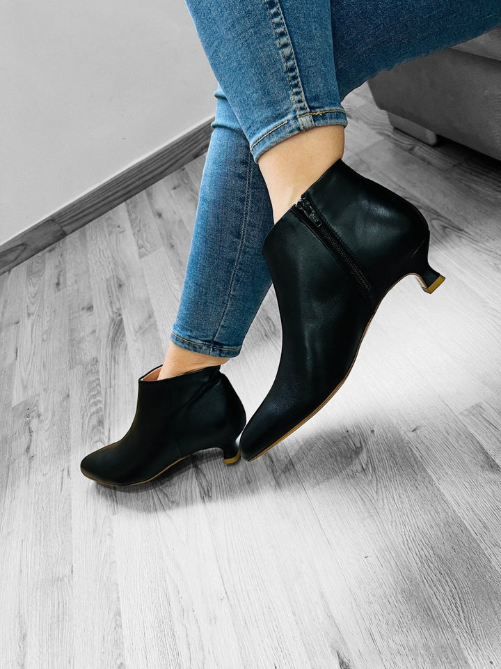 Stivaletti Margot 805 - Vera Pelle Made in Italy - PinUp Shoes