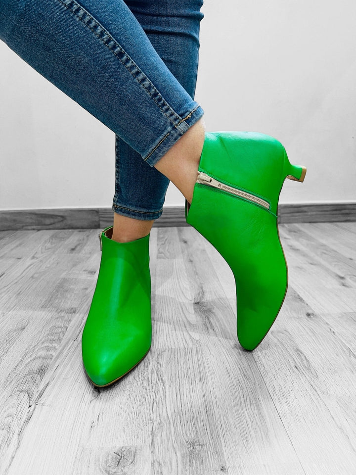 Stivaletti Margot 805 - Vera Pelle Made in Italy - PinUp Shoes