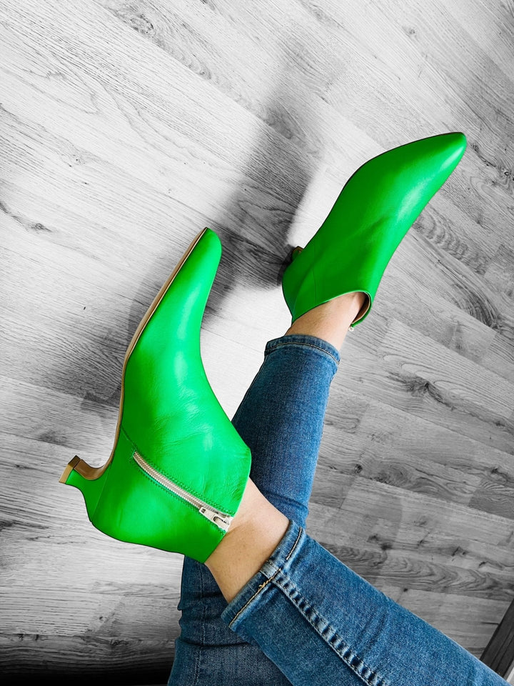 Stivaletti Margot 805 - Vera Pelle Made in Italy - PinUp Shoes