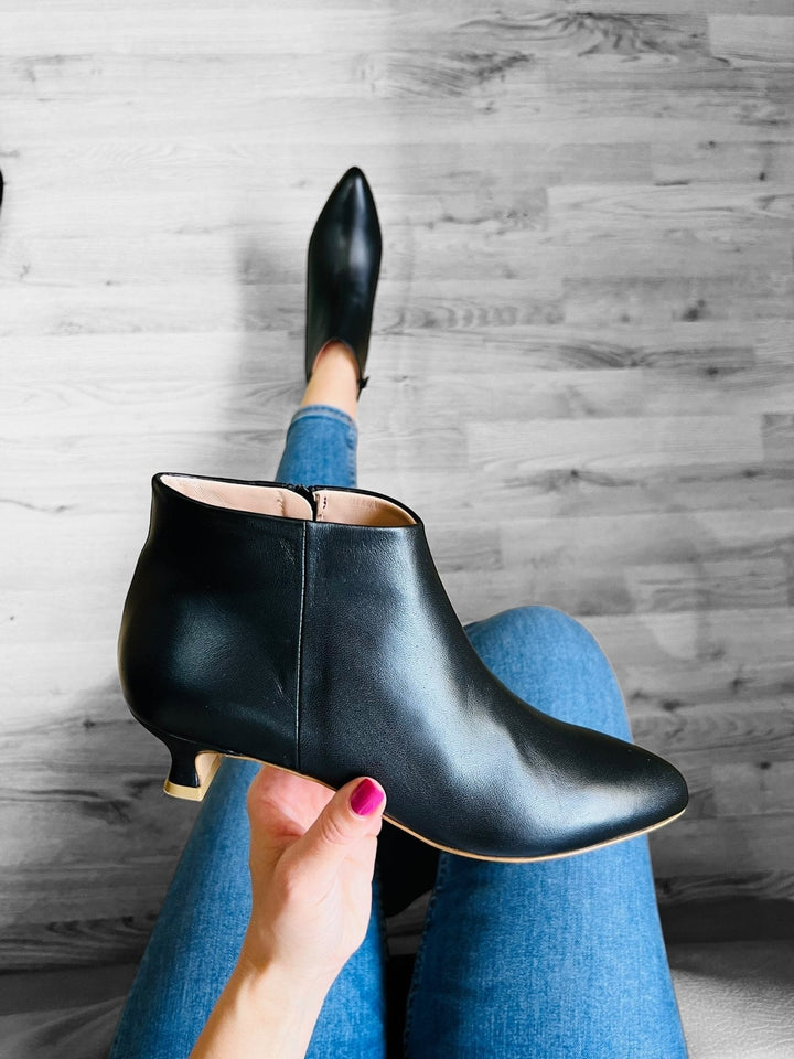 Stivaletti Margot 805 - Vera Pelle Made in Italy - PinUp Shoes