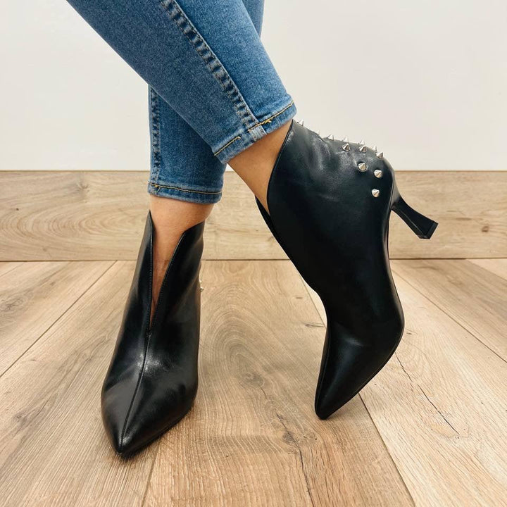 Stivaletti New Madalen Custom – Tacco Tronchetto - PinUp Shoes