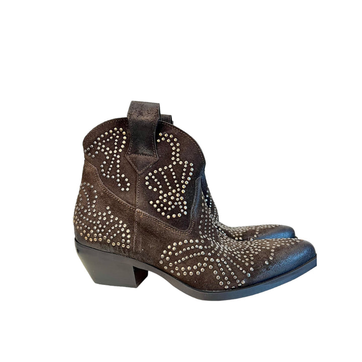 Stivaletti Texani Sami Bassi - Vera Pelle Made In Italy - PinUp Shoes