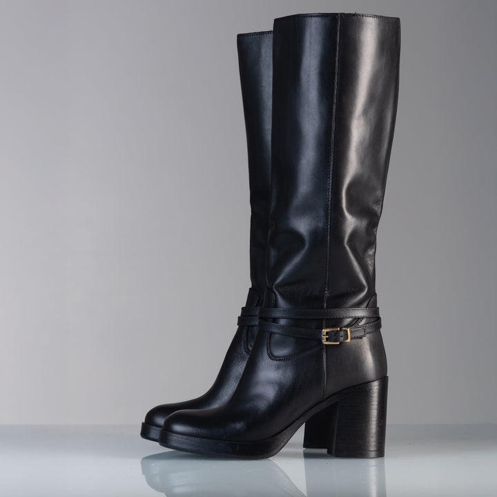 Stivali Alti Cracovia - In Vera Pelle Made in Italy - PinUp Shoes