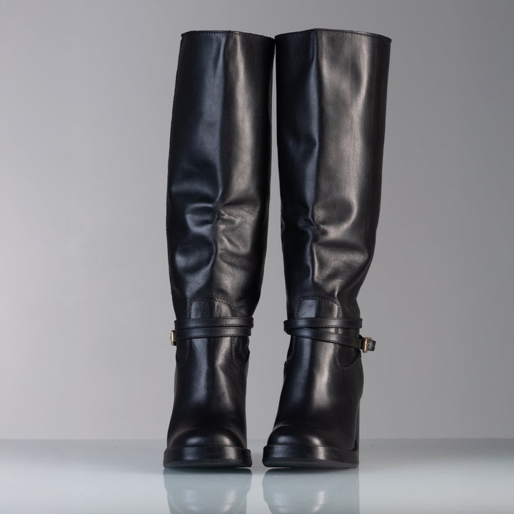 Stivali Alti Cracovia - In Vera Pelle Made in Italy - PinUp Shoes