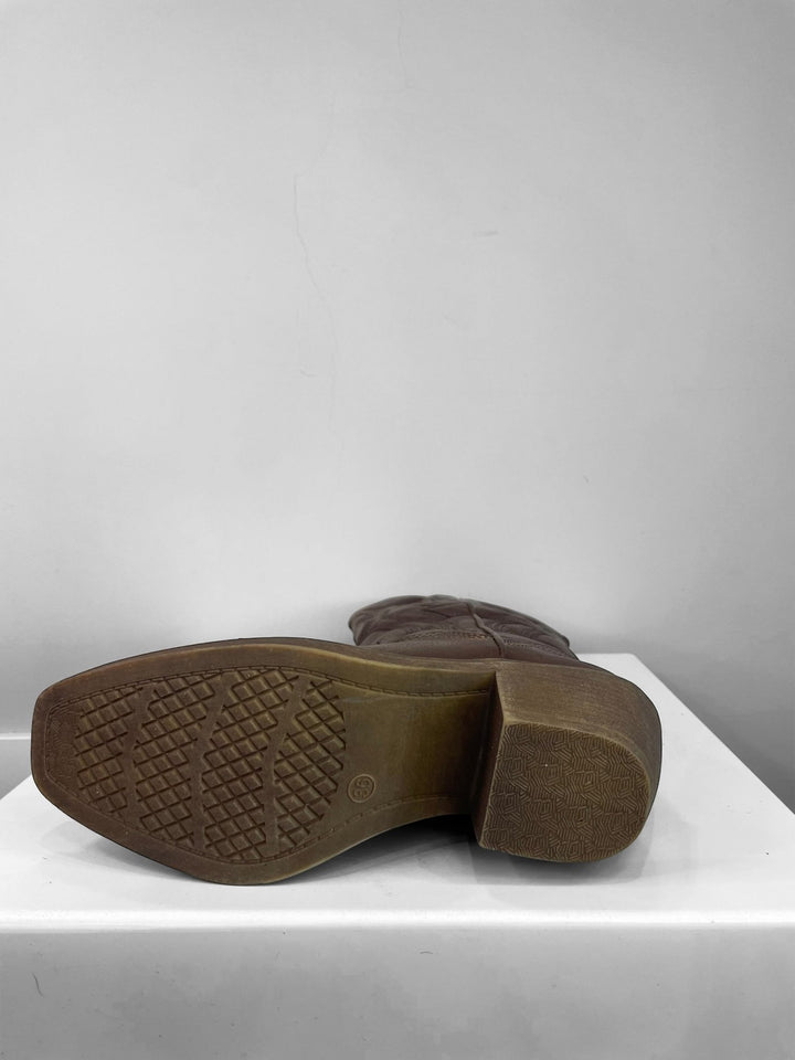 Stivali Texani Punta Quadrata - Super Soft - PinUp Shoes