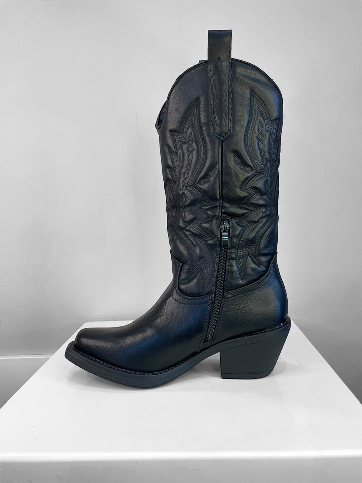 Stivali Texani Punta Quadrata - Super Soft - PinUp Shoes