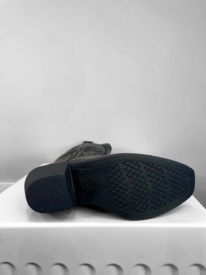 Stivali Texani Punta Quadrata - Super Soft - PinUp Shoes