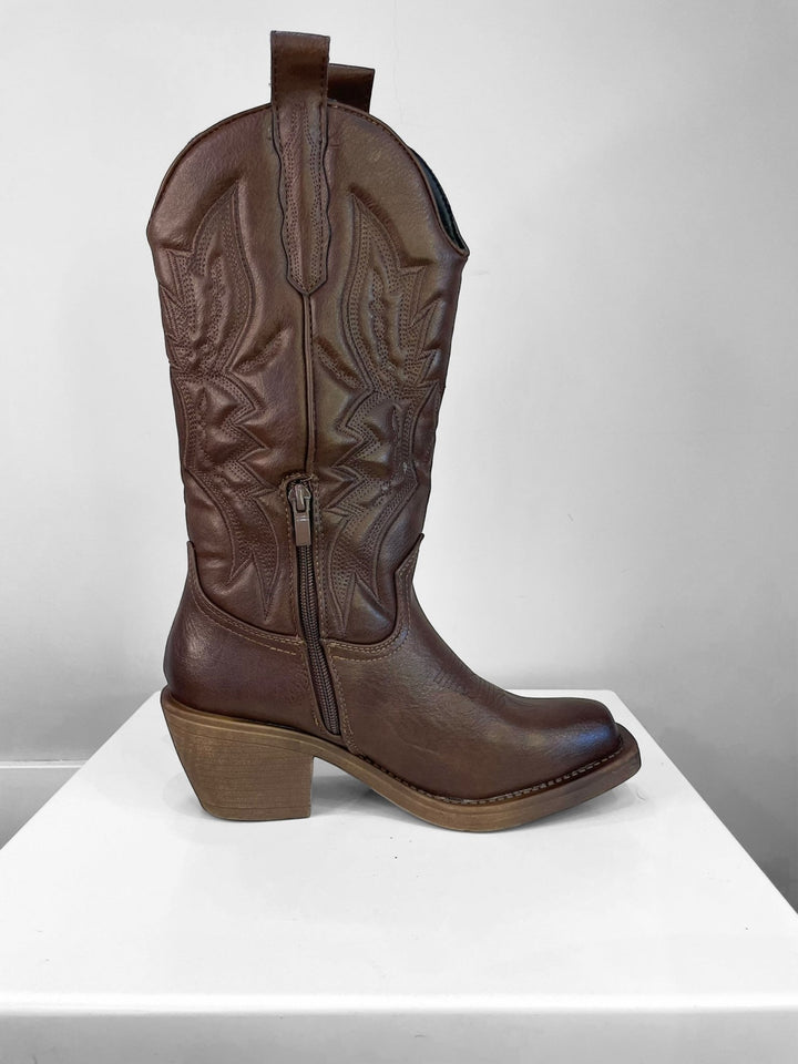 Stivali Texani Punta Quadrata - Super Soft - PinUp Shoes