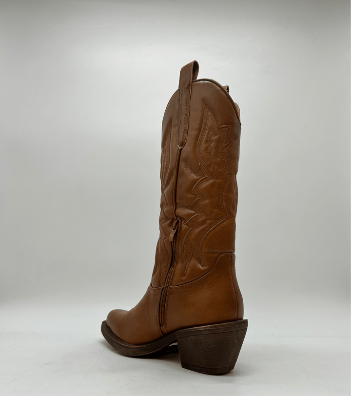 Stivali Texani Punta Quadrata - Super Soft - PinUp Shoes