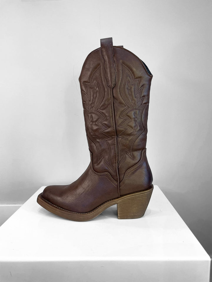 Stivali Texani Punta Quadrata - Super Soft - PinUp Shoes