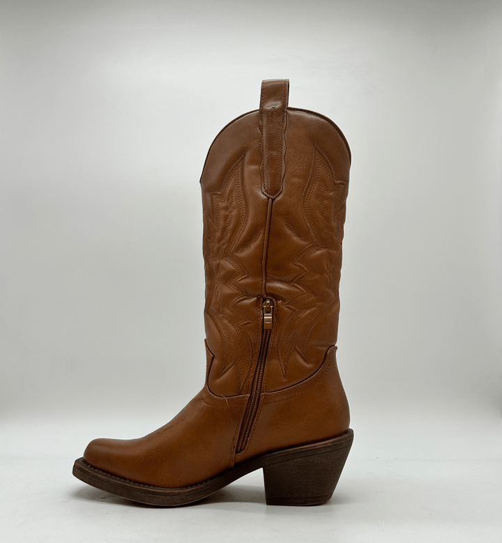 Stivali Texani Punta Quadrata - Super Soft - PinUp Shoes