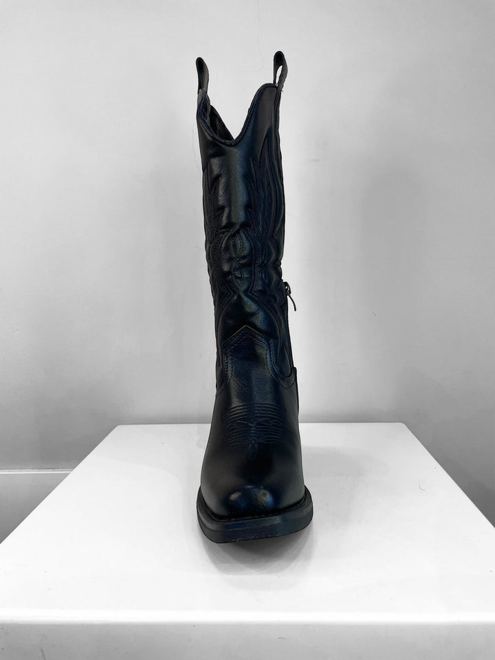 Stivali Texani Punta Quadrata - Super Soft - PinUp Shoes