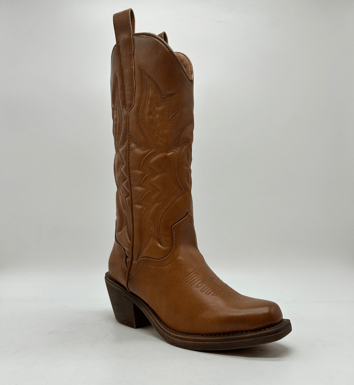 Stivali Texani Punta Quadrata - Super Soft - PinUp Shoes