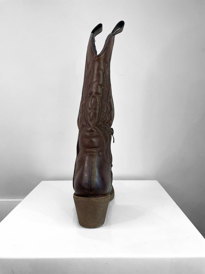 Stivali Texani Punta Quadrata - Super Soft - PinUp Shoes