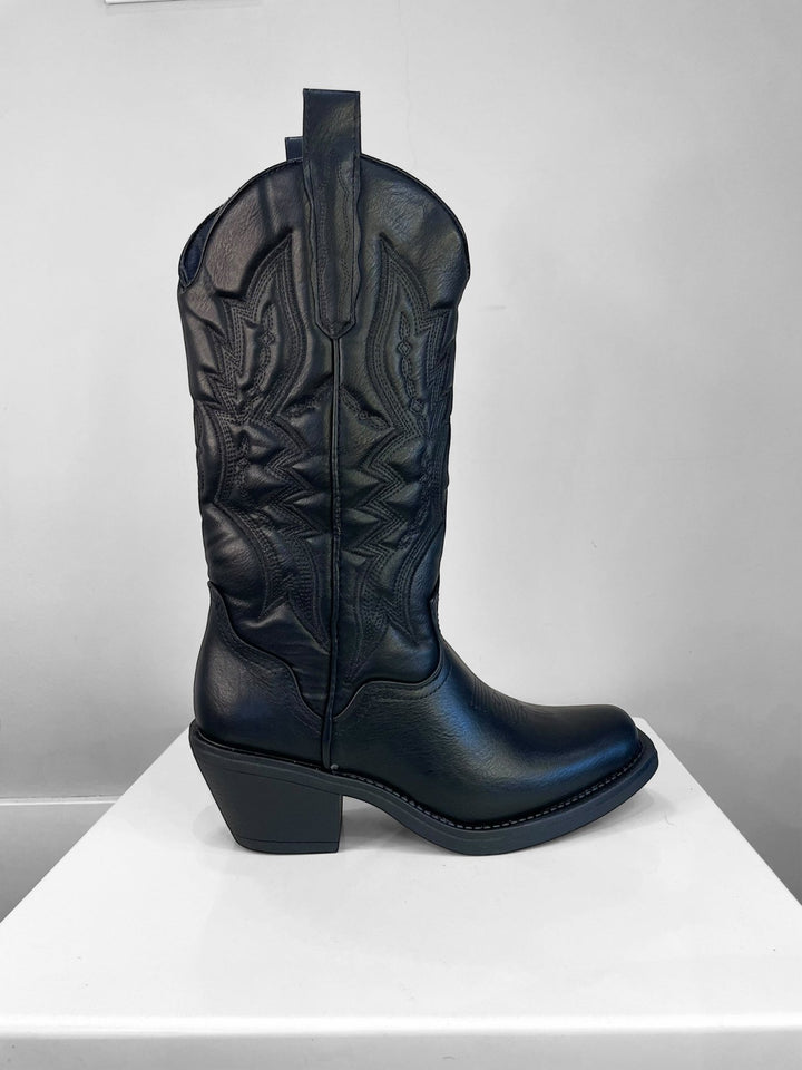 Stivali Texani Punta Quadrata - Super Soft - PinUp Shoes