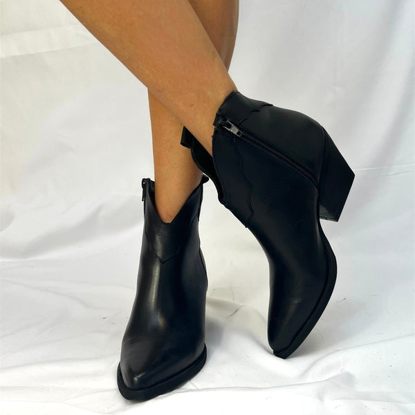 Texani Nina In Vera Pelle Made In Italy - PinUp Shoes