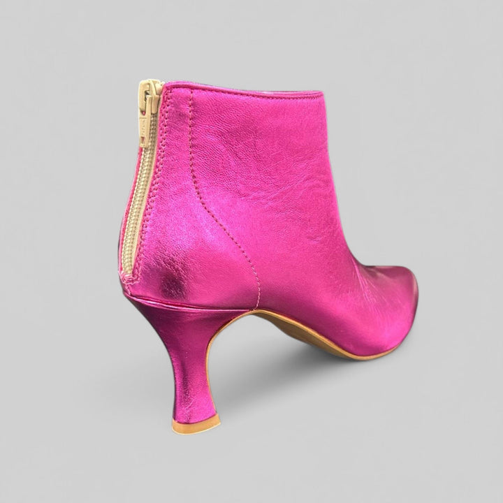 Tronchetti T01 Laminato/Naplak - Vera Pelle Made in Italy - Vari Colori - PinUp Shoes