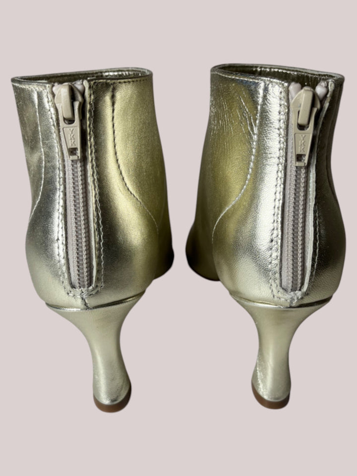 Tronchetti T01 Laminato/Naplak - Vera Pelle Made in Italy - Vari Colori - PinUp Shoes