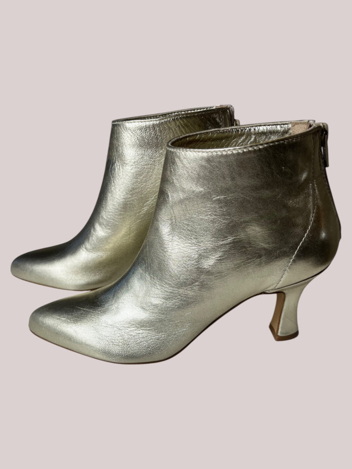 Tronchetti T01 Laminato/Naplak - Vera Pelle Made in Italy - Vari Colori - PinUp Shoes