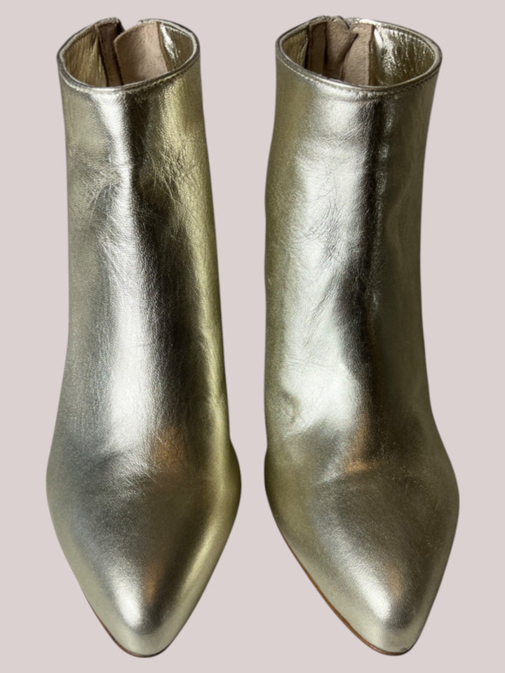 Tronchetti T01 Laminato/Naplak - Vera Pelle Made in Italy - Vari Colori - PinUp Shoes