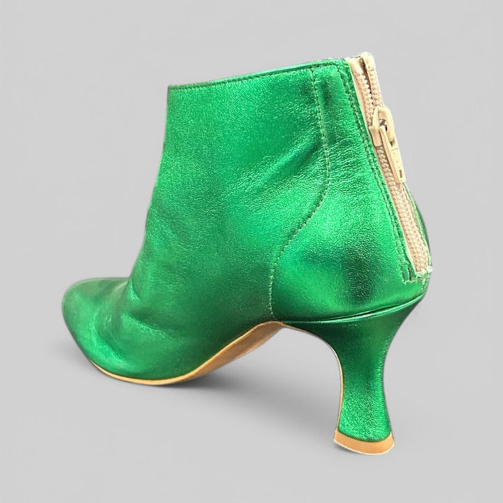 Tronchetti T01 Laminato/Naplak - Vera Pelle Made in Italy - Vari Colori - PinUp Shoes