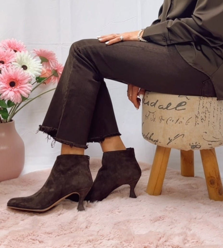 Tronchetti T02 - Tacco Rocchetto Asimmetrico Made In Italy - PinUp Shoes