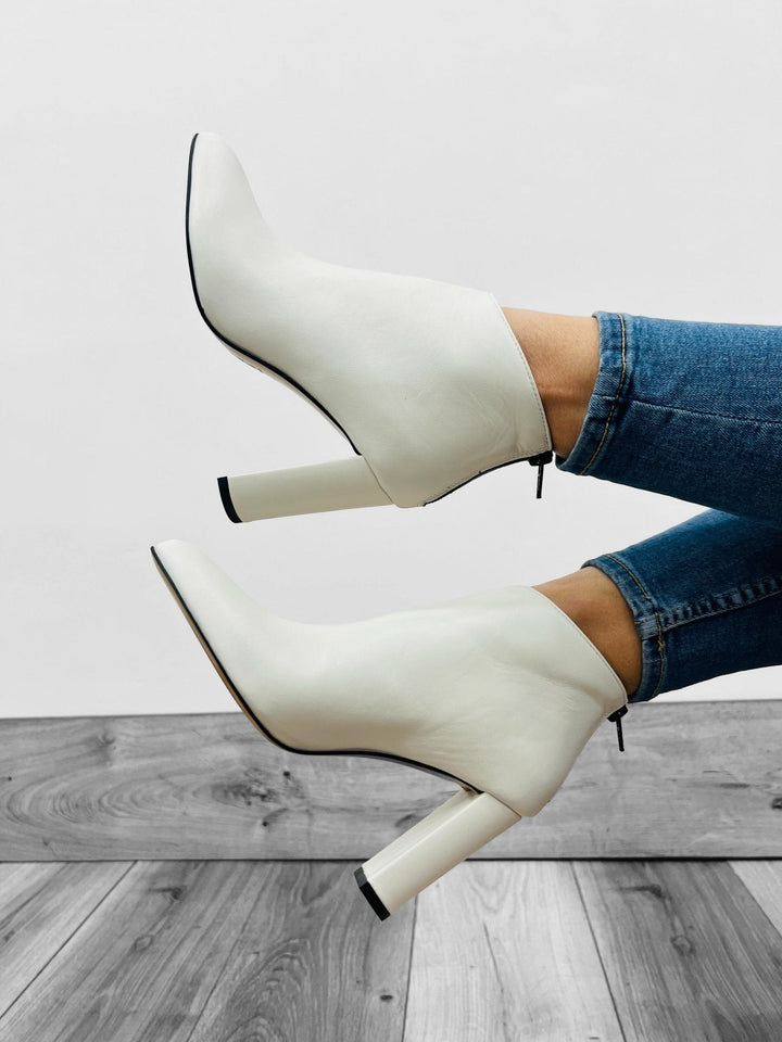 Tronchetti Tacco 9cm T90 - Made in Italy - Vera Pelle Nappa - PinUp Shoes