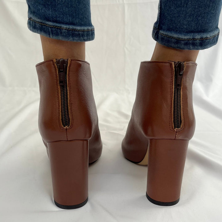 Tronchetti Tacco 9cm T90 - Made in Italy - Vera Pelle Nappa - PinUp Shoes