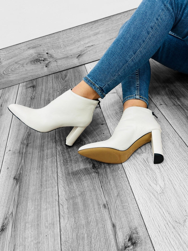 Tronchetti Tacco 9cm T90 - Made in Italy - Vera Pelle Nappa - PinUp Shoes