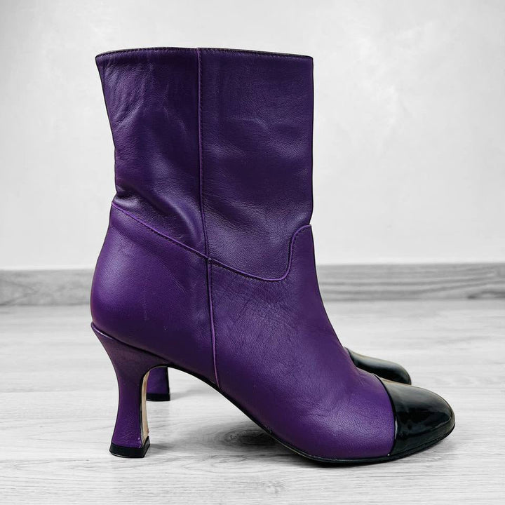 Tronchetti Vernice Lea: Eleganza Artigianale - Made In Italy - PinUp Shoes