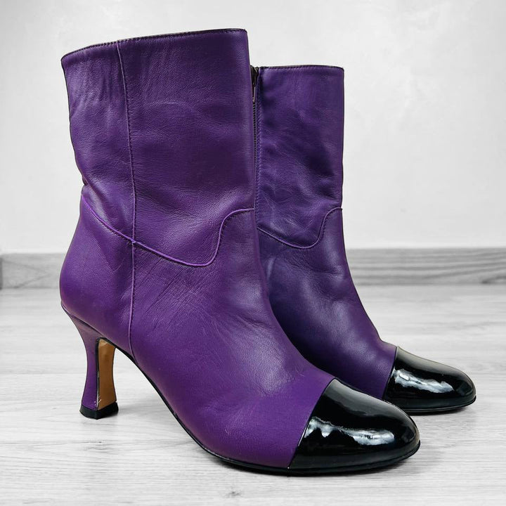 Tronchetti Vernice Lea: Eleganza Artigianale - Made In Italy - PinUp Shoes